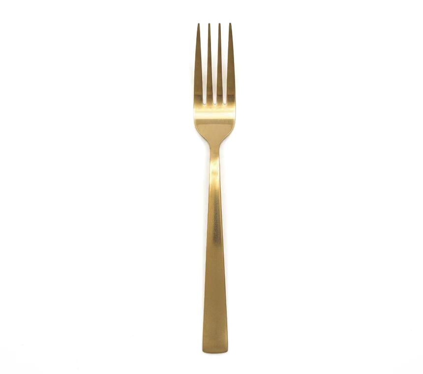 Fourchette dorée
