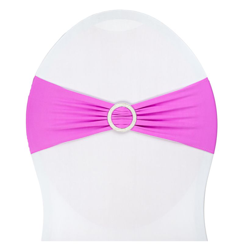 Stoelstrik Lycra Roze