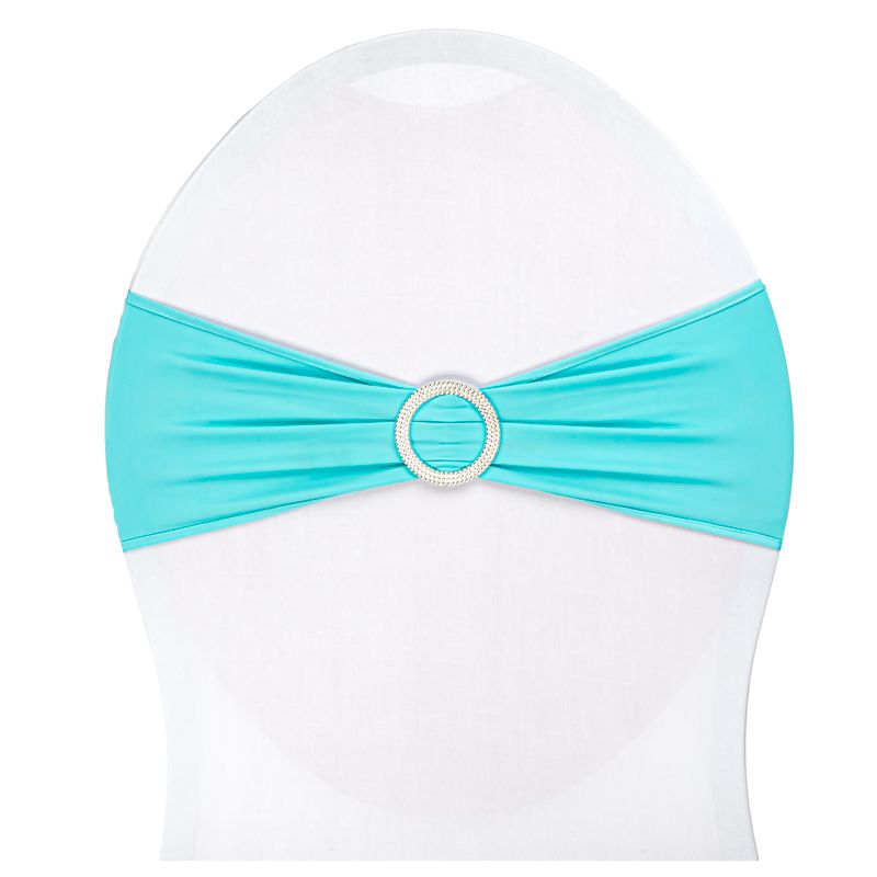 Stoelstrik Lycra Turquoise