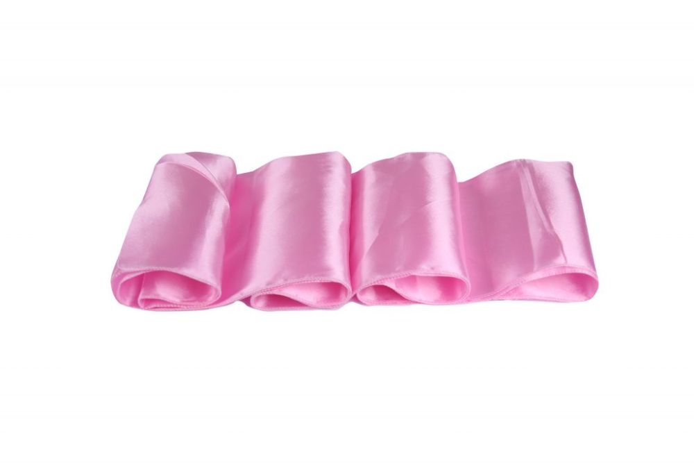Stoelstrik Satijn Roze