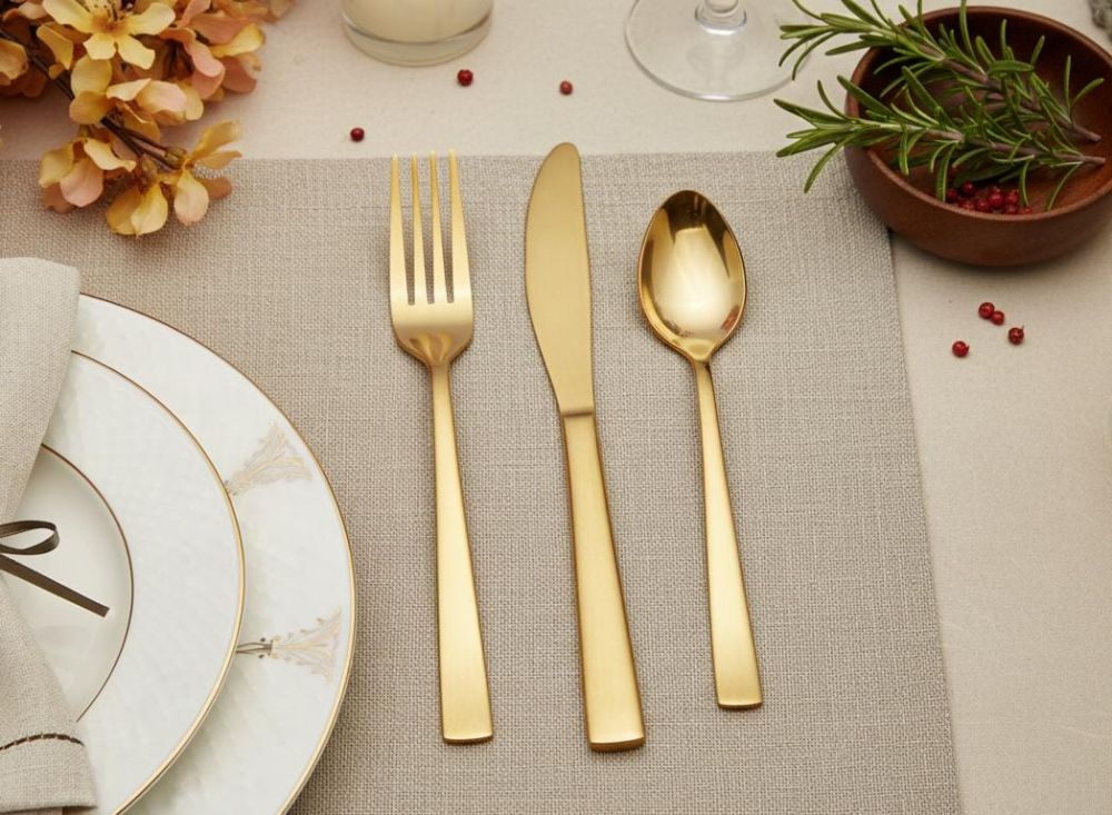 Knife Golden Round Base