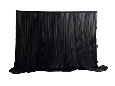 Voilage Noir 450x300 cm (sans structure)