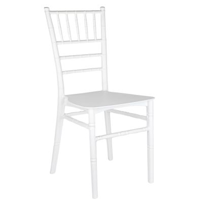 Chaise blanc chiavari à louer