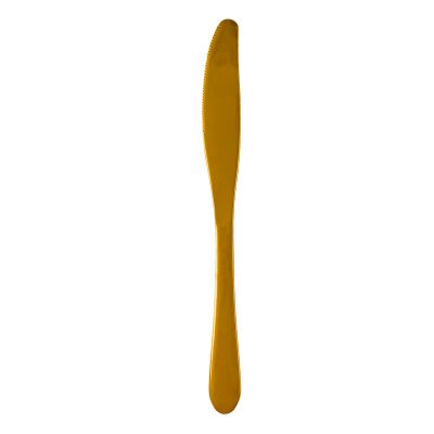 Knife Golden Round Base