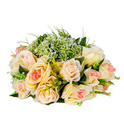 Bouquet de Rose Blanc Créme Luxe