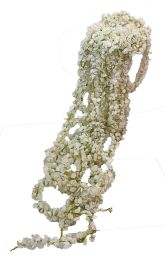 Tafellaken met Bloemen Lichtroze 240x20cm