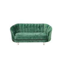 Banquette Coquillage Verte