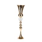 Centerpiece Golden Trumpet with crystal ball 